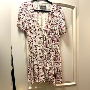 Reformation pattern dress